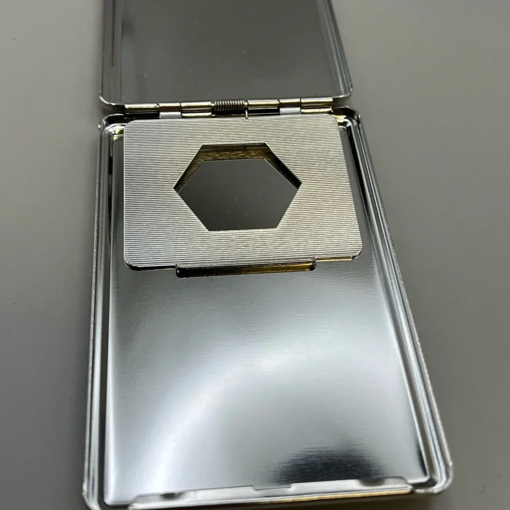 Chic Pink Money Holder with Rhinestone Details